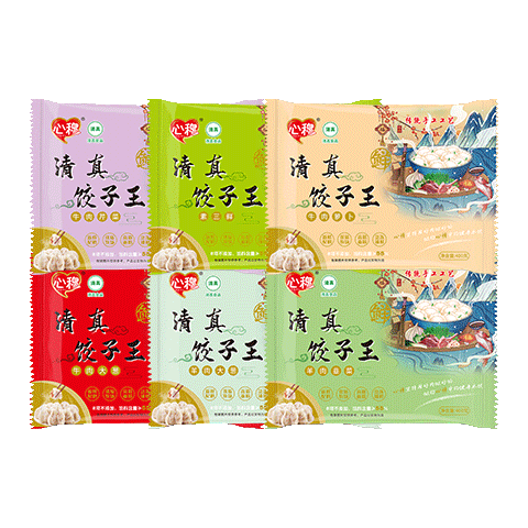 心穆【饺子王】清真手工牛羊肉水饺 蒸饺煎饺速冻早餐食品 拍一发六 牛肉大葱/400g*2+素三鲜/400g*2+牛肉萝卜/400g*2