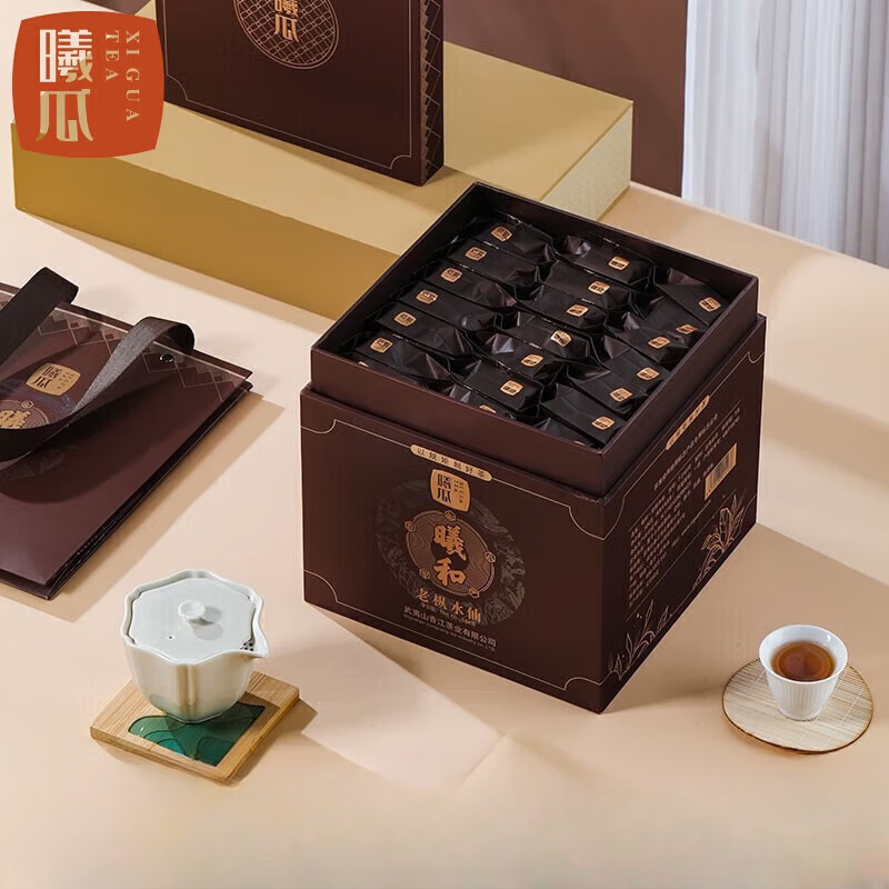 曦瓜乌龙茶曦和武夷岩茶老枞水仙504g中火商务礼盒装口粮茶sn1473