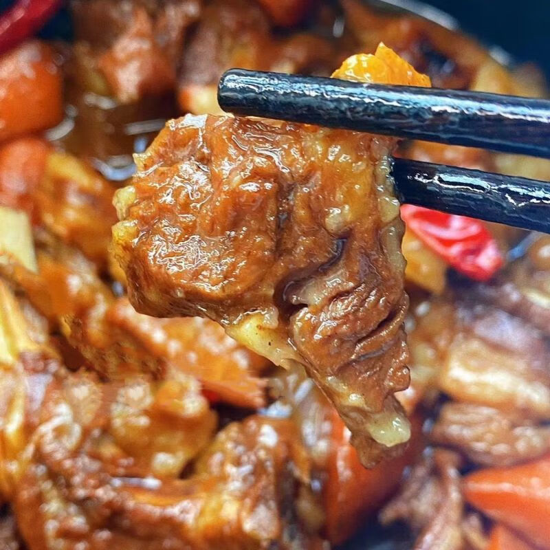 胖东来同款红焖羊排真空装加热即食手抓羊肉熟食美味 五香羊排250g*8袋【匠心卤制】