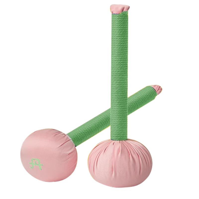 PLUS会员：真不二 小丹锤 敲打按摩颈肩后背疏通艾草锤 18.91元