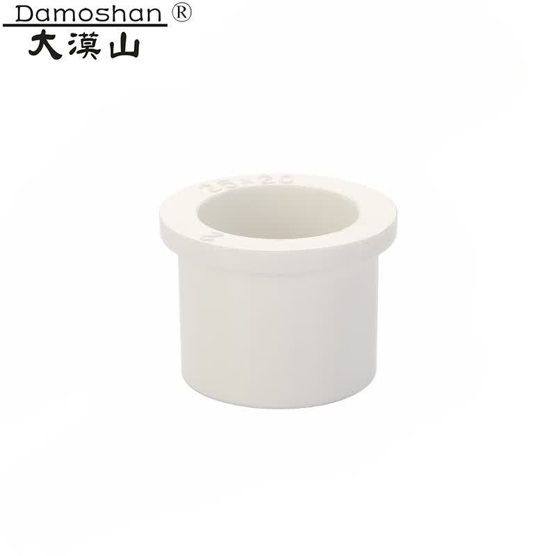 大漠山 pvc变径补心偏心补芯转接头异径大小头排水给水管 25*20【同心