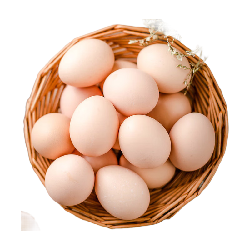 九华山土鸡蛋初生蛋月子鸡蛋鲜鸡蛋柴鸡蛋现捡现发40-50g±5g 10枚土鸡蛋