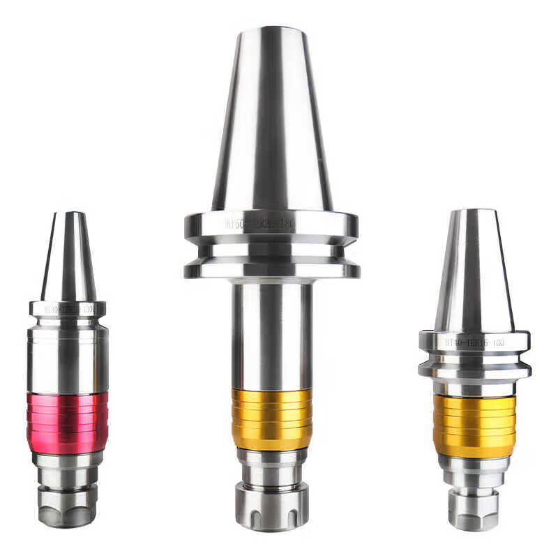 攻丝刀柄bt40/3050ter刚性浮动伸缩攻牙刀柄加工中心丝锥筒夹加长 bt