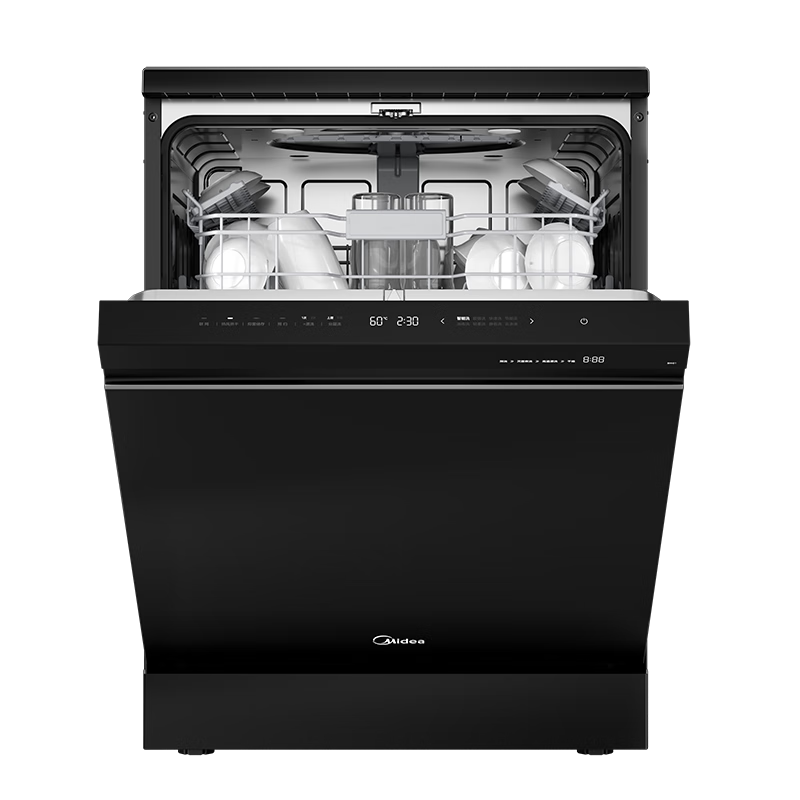 Midea 美的 洗碗机全自动家用嵌入独立式15套大容量热风烘干四星消毒洗碗一体