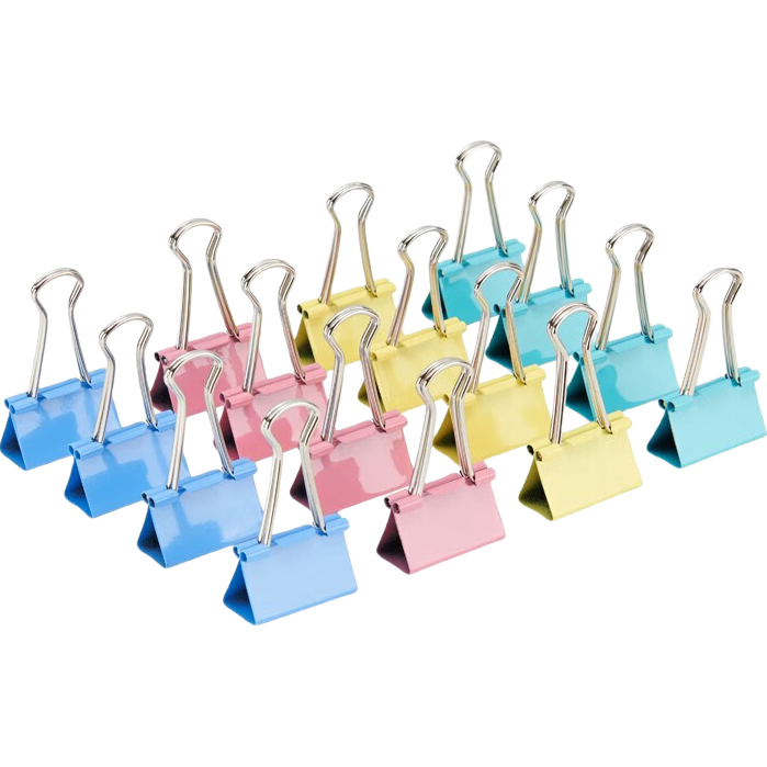 ���Ӱ칫 19mm��β�� 8�� ��ɫ�ļ��й̶���� Сѧ������������ 1Ԫ