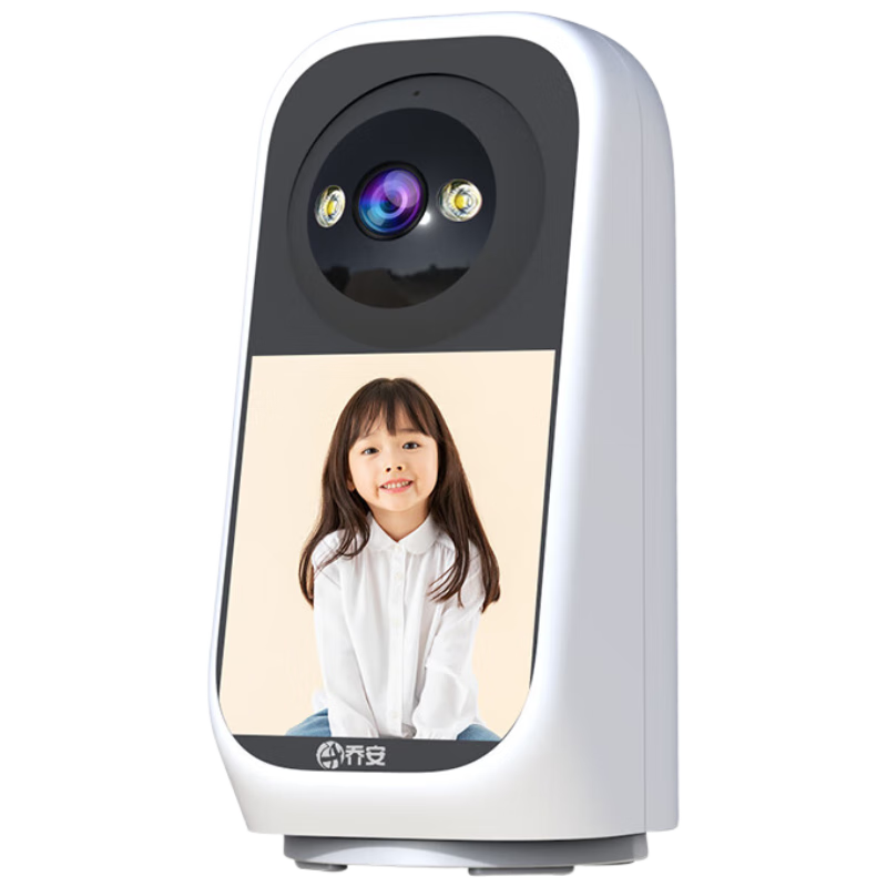 喬安（JOOAN）AI帶屏監(jiān)控?cái)z像頭家用室內(nèi)高清雙向視頻通話手機(jī)遠(yuǎn)程監(jiān)控器360度無(wú)死角帶夜視全景1080p可視頻對(duì)話