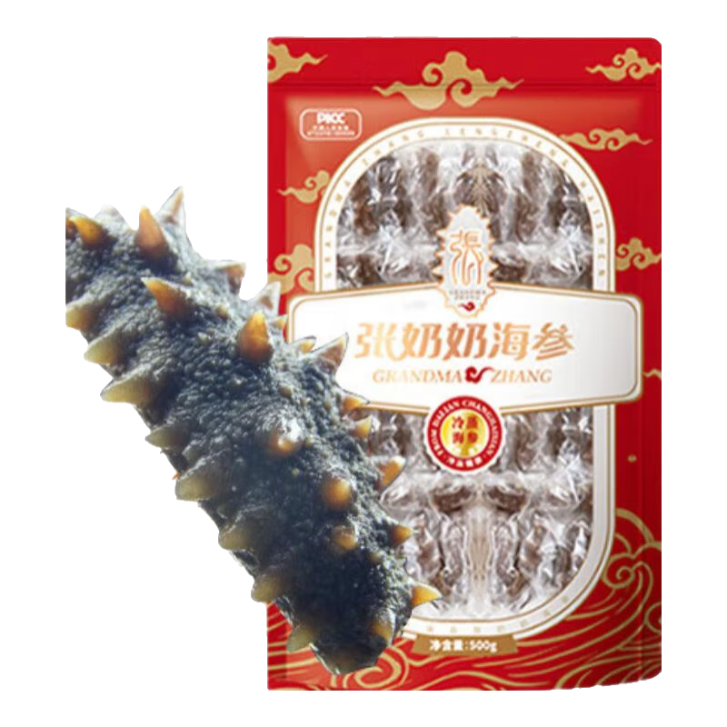 张奶奶 正宗大连即食海参辽刺参 1斤 超值装*6件 98.5元/件(需买六件，需领券，晒单返8元)