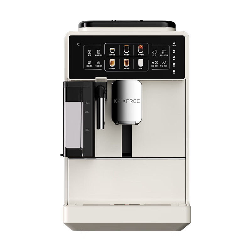 咖啡自由（KAxFREE）A3焕新咖啡机家用全自动意式磨豆机智能自动清洁奶泡机冷萃咖啡机办公室 A3焕新（米白）