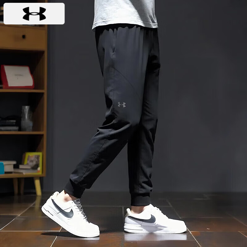 ���ڲ�����UNDER ARMOUR�п㳤�� 2025�����¿��˶��㽡��ѵ�����������ɫֱͲ������ ��֯���/�����ڴ�/���� S (165) /74A 259Ԫ