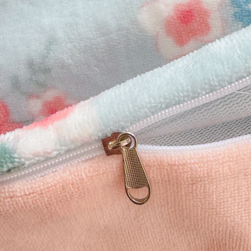 伊路卡新款牛奶绒四件套秋冬季保暖珊瑚绒床上用品儿童被套床单 一帘幽梦  1.5米或1.8米床  床笠款 专拍【留言床尺寸】