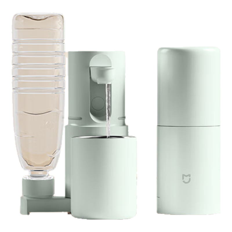 米家小米便携即热饮水机烧水壶 出差旅行电热水壶 台式桌面家用小型迷你速热直饮机 绿色 即热型 便携饮水机