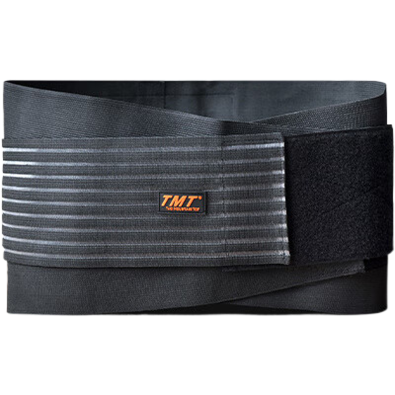 TMT护腰带运动训练男士专用腰托收腹束腰带扭伤康复篮球羽毛球乒乓球 基础款弹簧护腰 L(腰围2尺6以下适用，体重低于150斤)