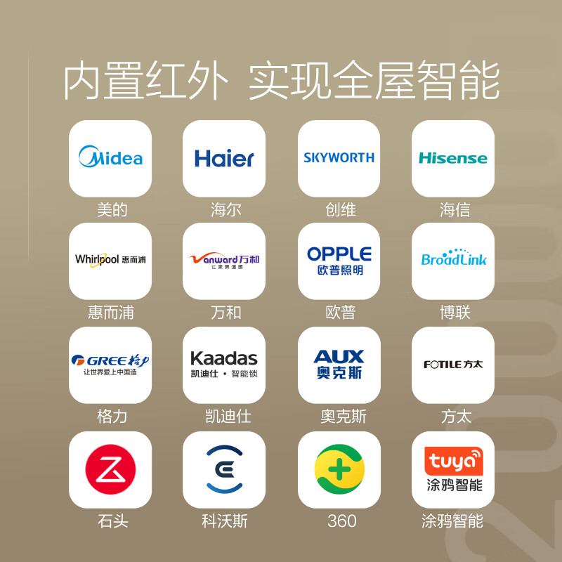 小度智能音箱Mate 卓越人声 LED时钟闹钟 AI语音蓝牙音响 儿童早教机故事机语音启蒙 老人陪伴 小度智能音箱mate