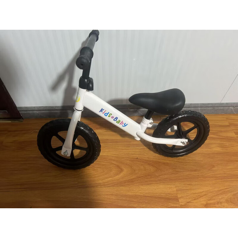 儿童平衡车二合一滑行滑步车无脚踏自行车一岁小孩宝宝学步两轮车 12寸简易平衡车(颜色图案随机10台起批)