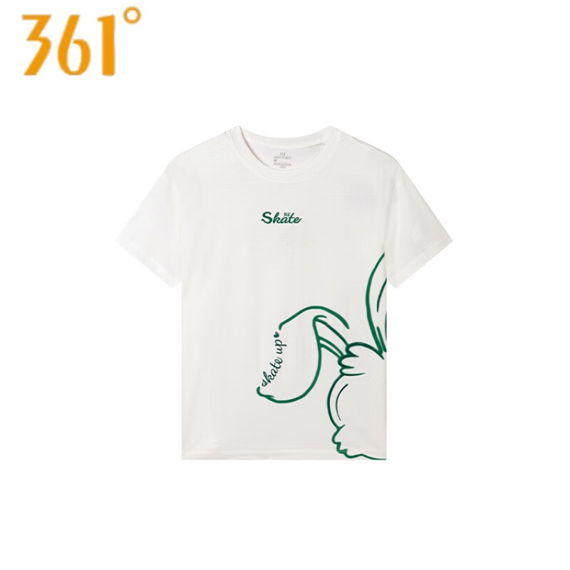 361°运动纯棉短袖女t恤新品2024夏季冰沁女子宽松百搭冰丝运动衫女