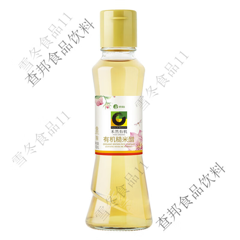欣和白醋0添加特级纯粮酿造有机发酵酿造食醋泡醋白醋烹饪凉拌调味小 糙米醋160ml*1瓶