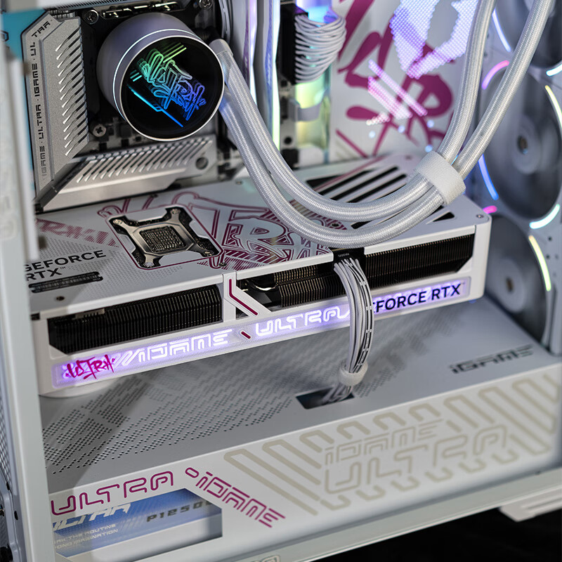 七彩虹 iGame RTX 5070 TI 显卡 12G 16G 火神 白色 游戏 电脑台式机显卡 5070TI-16G 】Ul W OC丨主力推荐 支持4K【正品保障丨全新发出】