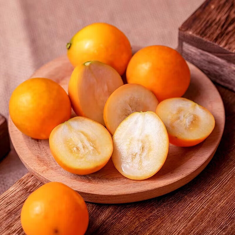 禾境风物 脆蜜金柑一级果3斤家庭装 单果28-34g 顺丰包邮 日进斗金5A礼盒 25枚装