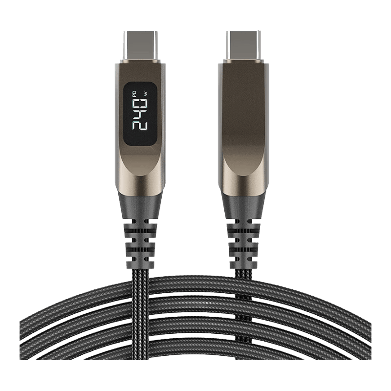 ��֥��KERZY��������type c���240W�����������������Գ�������û�Ϊƻ��С�׶���һ�����߼���ƽ��ʼǱ� MX29BK��ɫ ˫Typec��֯������ 1.2�� 48.9Ԫ