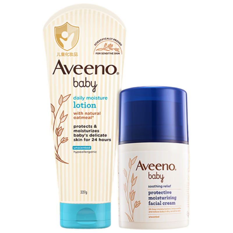 ���ڲ�������Ωŵ��Aveeno����άŵӤ���ﶬ�滺��ͯ��˪48g+Ӥ�������227g