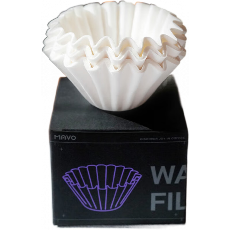 MAVO咖啡濾紙 手沖蛋糕過(guò)濾紙 美國(guó)進(jìn)口濾紙50張 155碗型濾紙