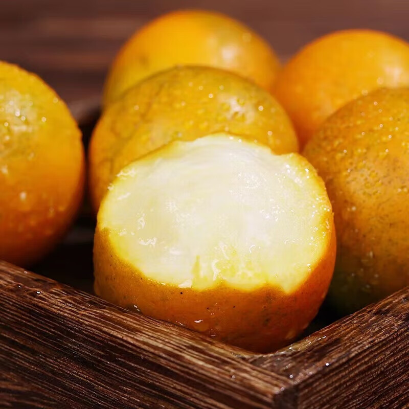 禾境风物 脆蜜金柑一级果3斤家庭装 单果28-34g 顺丰包邮 日进斗金5A礼盒 25枚装