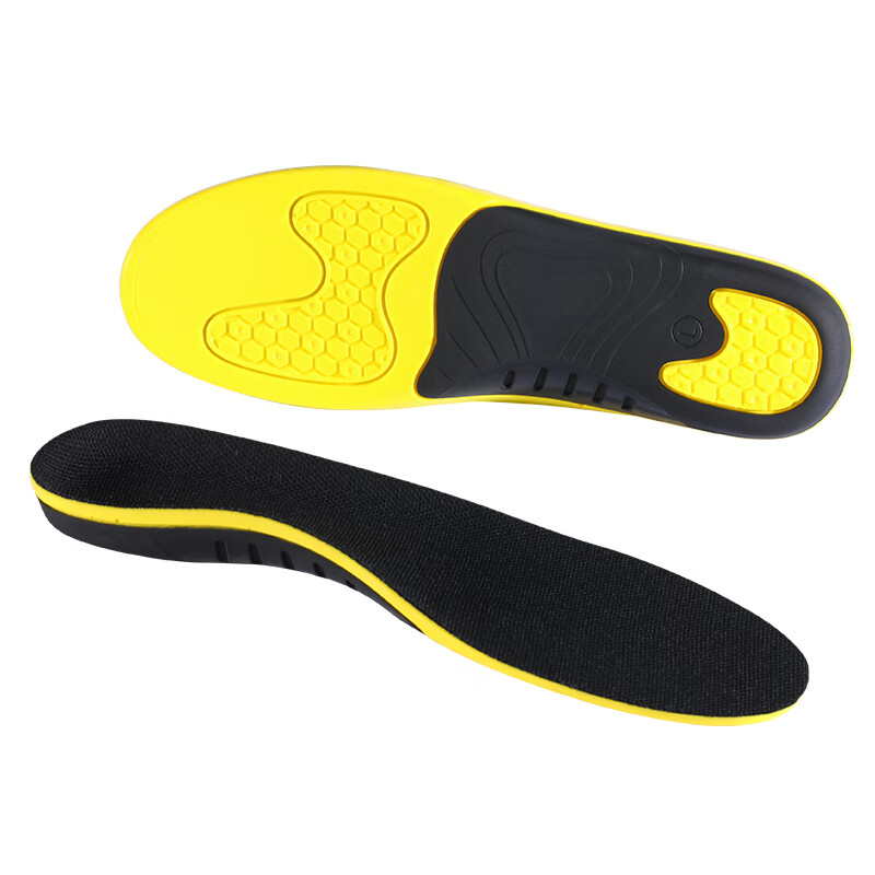 邦尼世家专业运动鞋垫男士高弹减震足弓支撑透气抗菌防臭跑步篮球鞋垫 【1双】运动减震款 41-42码