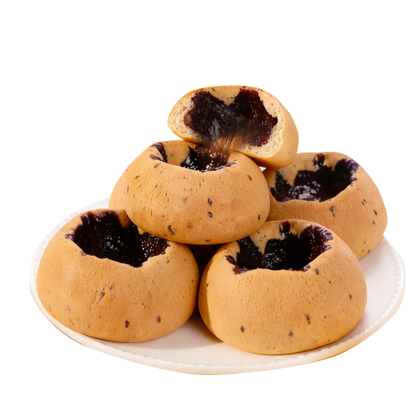 七鲜私厨黑糖啵啵麻薯半成品270g9粒装早餐面包甜品休闲零食甜点速食