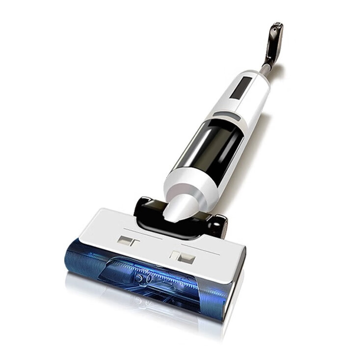 海尔洗地机C7 主动式防缠绕无线智能家用洗拖一体全自动拖地机180°超薄平躺三贴边除菌全链速干自清洁 【0缠毛｜冷风速干｜大吸力】