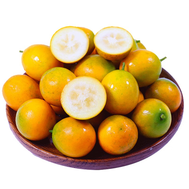 禾境风物 脆蜜金柑一级果3斤家庭装 单果28-34g 顺丰包邮 日进斗金5A礼盒 25枚装