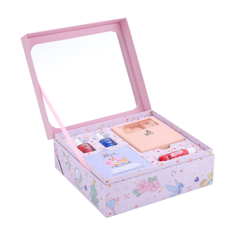 MISS NELLA女童生日礼物新年礼物儿童化妆品礼盒无毒女孩专用彩妆指甲油