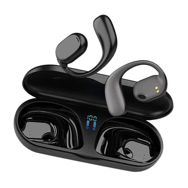 AI降噪】小米 手机适用蓝牙耳机骨传导不入耳无线挂耳式运动新款超长续航oppo华为vivo苹果手机适用 白色 270旗舰版