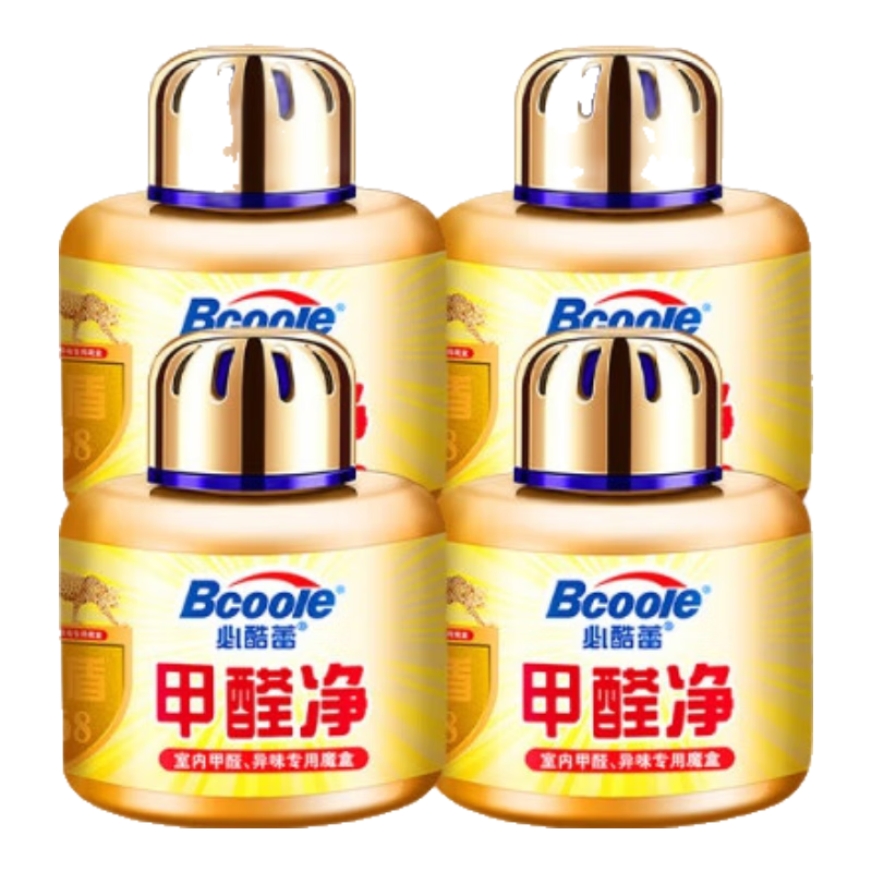 山头林村必酷蕾除甲醛清除剂去甲醛神器吸甲醛新房家用家具祛异味二氧化氯 4x1x150g 净化面积45-60m