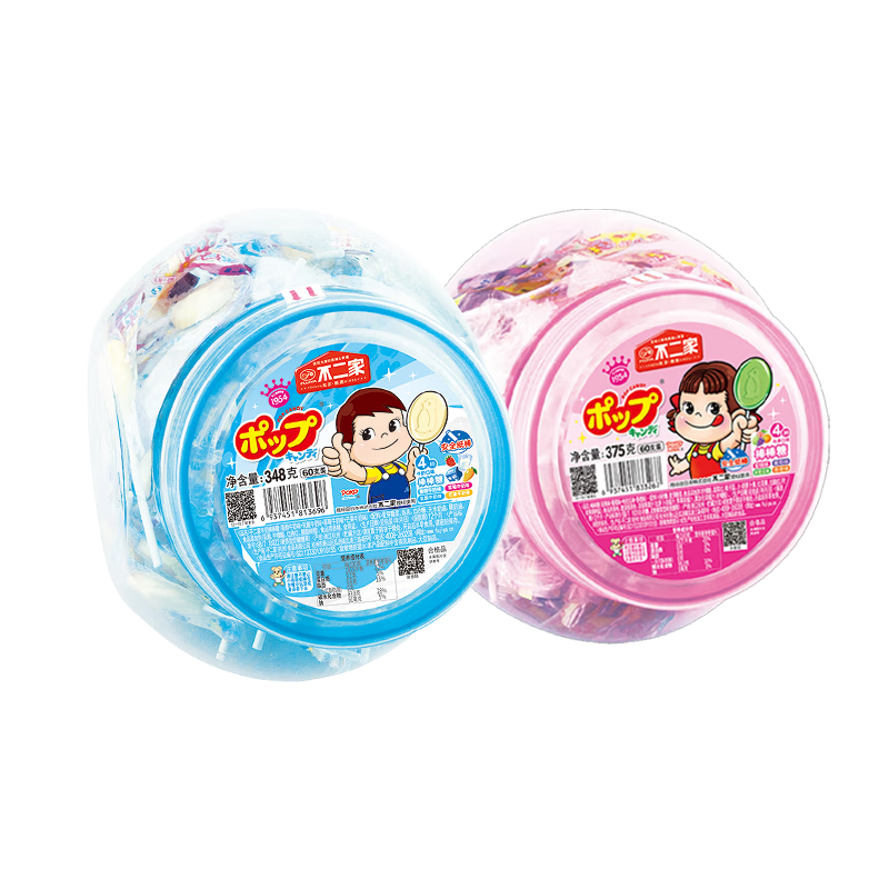 ������ ���ˮ��ζ������ 375g(60֧)Ͱװ ��ͯ�ǹ�ˮ����ϲ�� ������ʳ33.9Ԫ