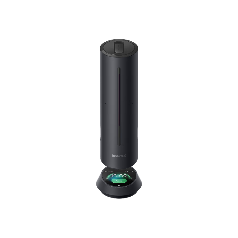 影石Insta360Wave会议办公全向麦克风 视频会议扬声器 360° 5米拾音智能降噪 无线蓝牙USB免驱(石墨黑）