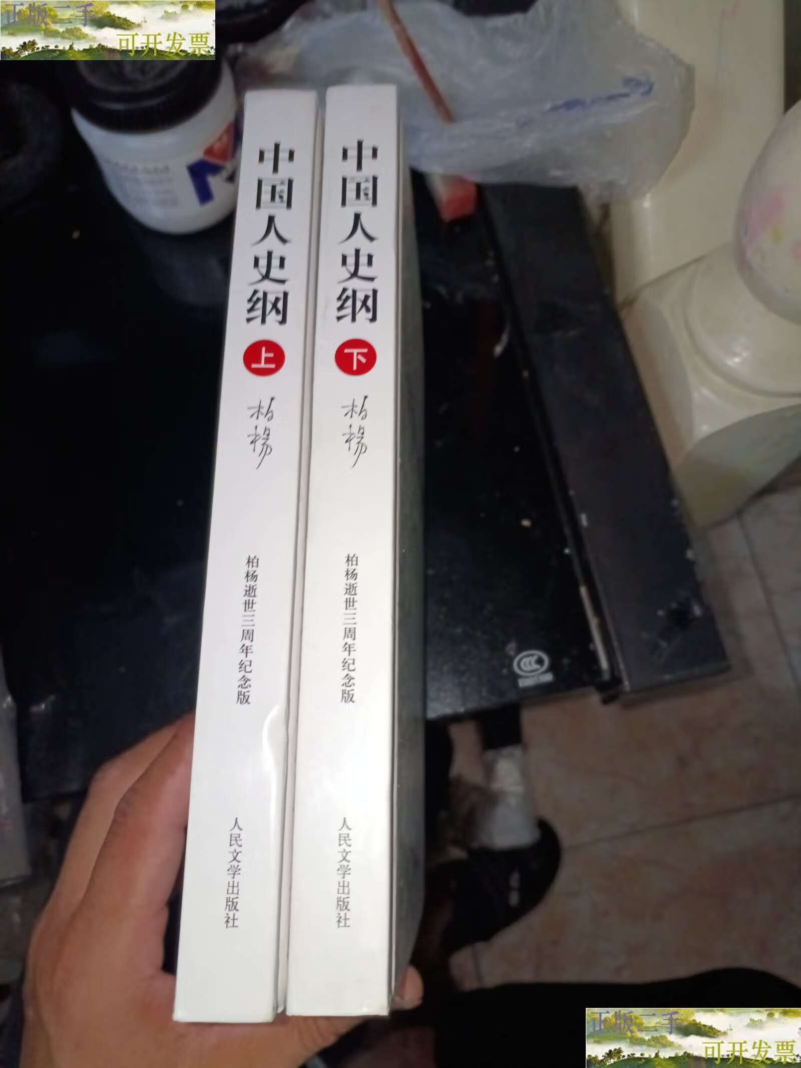【二手9成新】中国人史纲(上下) /柏杨 人民文学