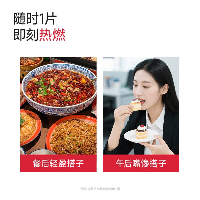 万益蓝WONDERLAB 燃倍优™膳食纤维压片糖果20片装
