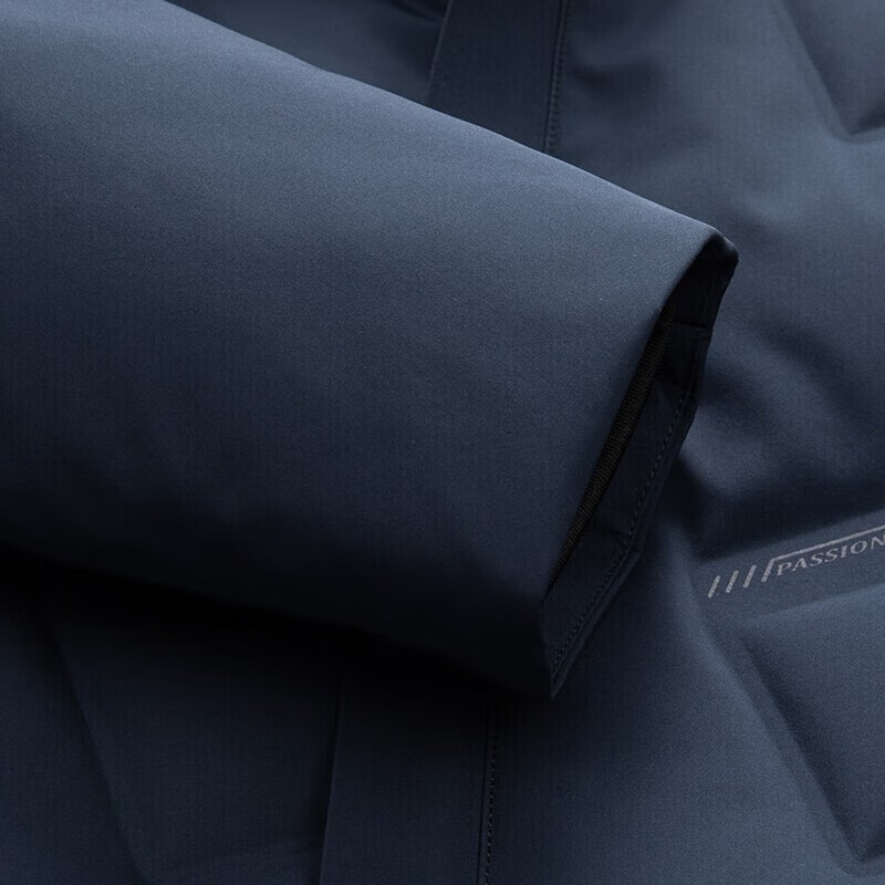 鸭鸭（YAYA）羽绒服男短款连帽立领厚款保暖青年冬季新款工装外套 黑色 XL 180 (建议125-140斤)