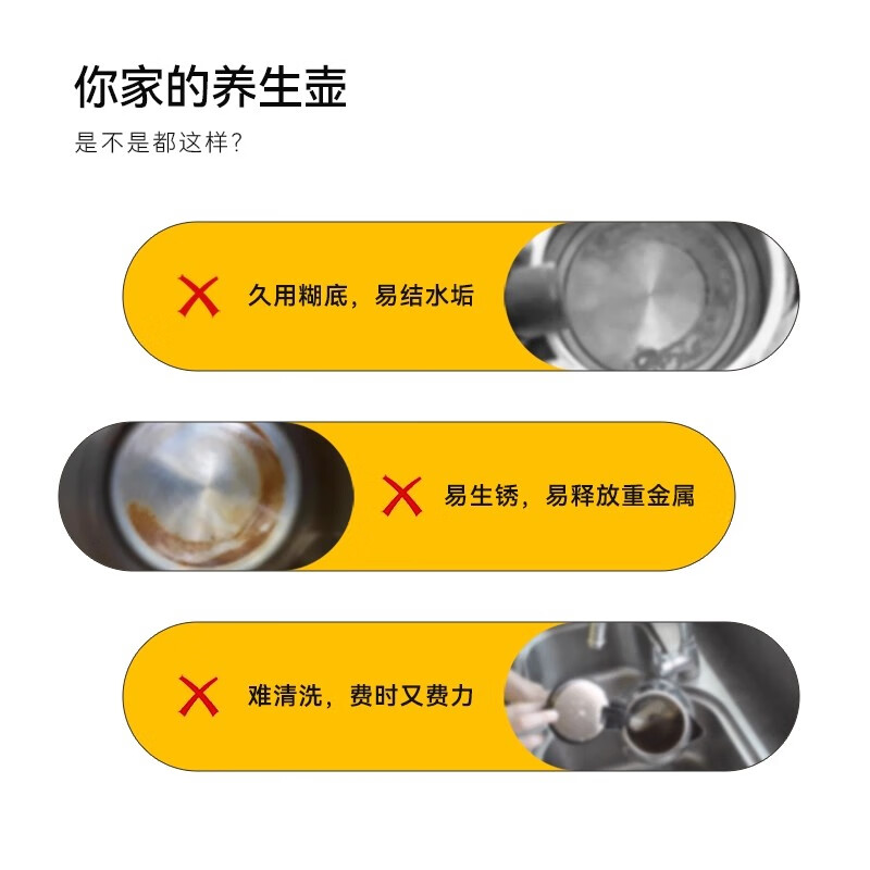 GLASSLOCK盖朗&WiggleWiggle联名养生壶多功能玻璃烧水壶花茶壶 1.5L 配玻璃茶漏【IP联名款】