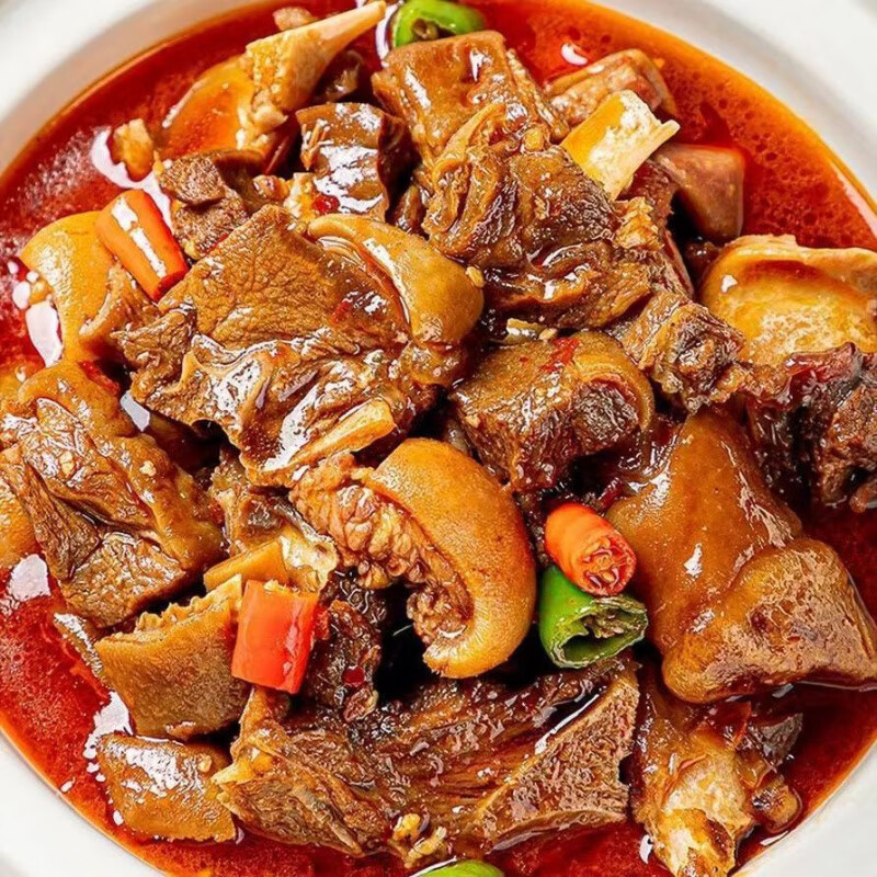 胖东来同款红焖羊排真空装加热即食手抓羊肉熟食美味 五香羊排250g*8袋【匠心卤制】