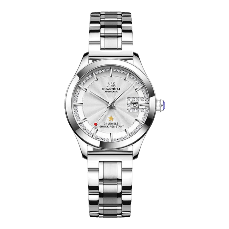 ���ڲ������Ϻ���SHANGHAI���ֱ�Ů�� ����ϵ�� 18K����65���� Ůʿ�Զ���е�� 933-5-L�ִ� 1851.89Ԫ(������)