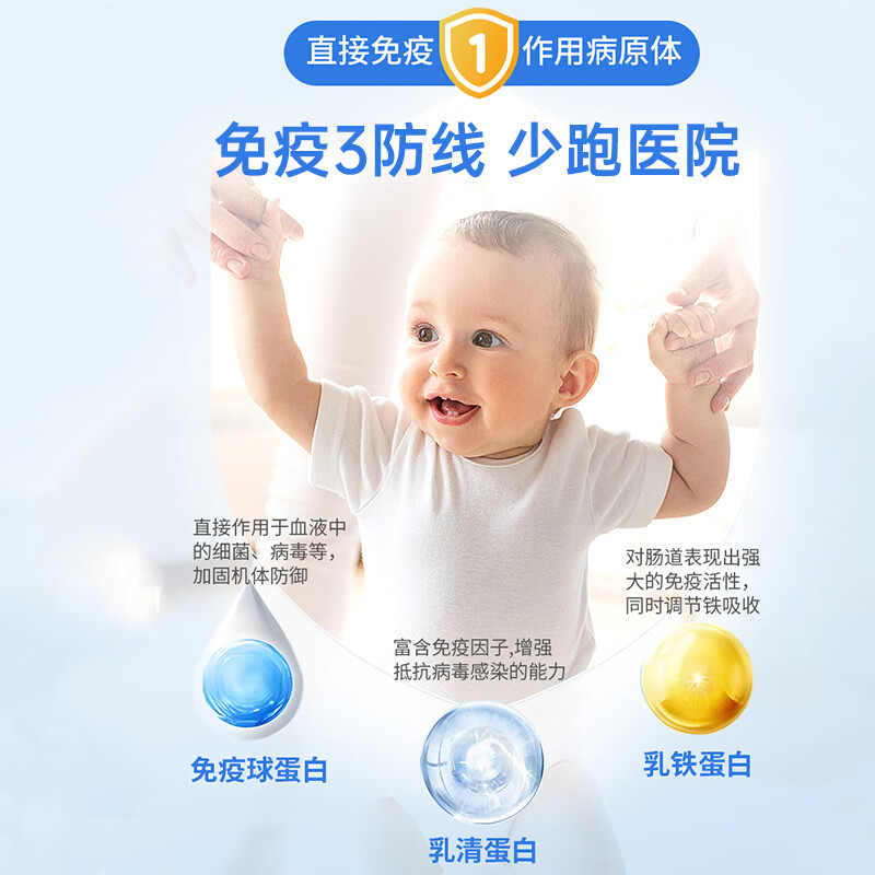 ROYAL AUSNZ皇家澳纽儿童乳铁蛋白奶粉280g乳清蛋白维生素益生菌增强免疫力 【尝鲜装】280g*1罐