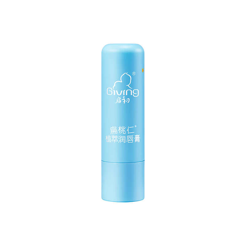 啟初嬰兒干裂扁桃仁植萃潤唇膏4g+盈潤倍護面霜80G兒童面霜寶寶護膚