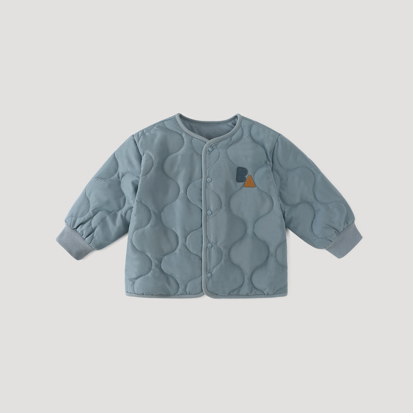 巴厘小猪儿童棉服秋冬季夹棉男童加厚保暖棉衣内胆棉袄宝宝打底女童外套 月光蓝 90