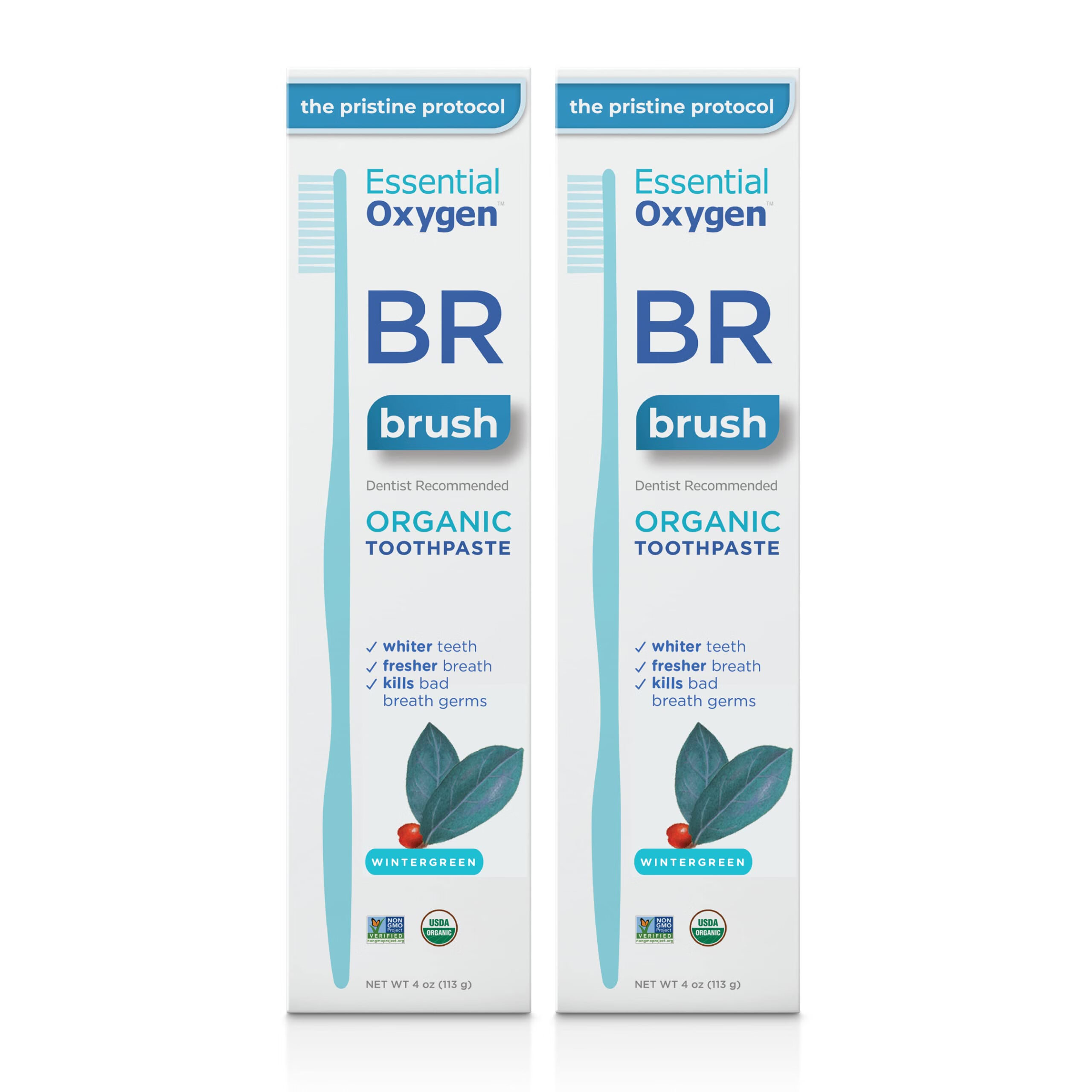 essential oxygen 女性 保护牙龈 牙膏 4.00盎司(约113.