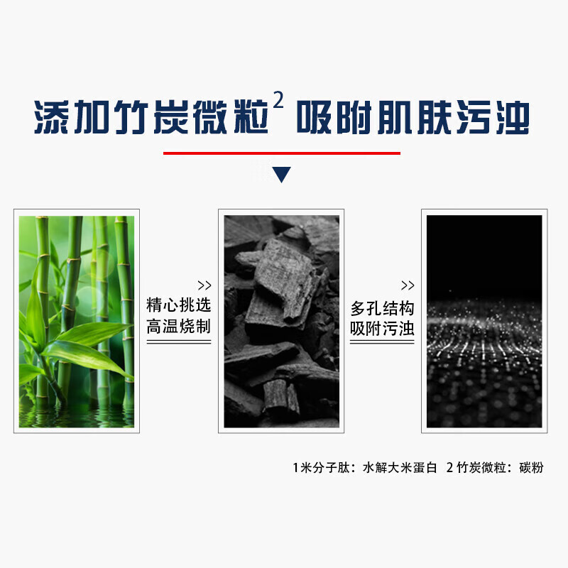 高夫（gf）男士套装护肤品保湿送男友新年礼物 3件套(洁面*2+乳)