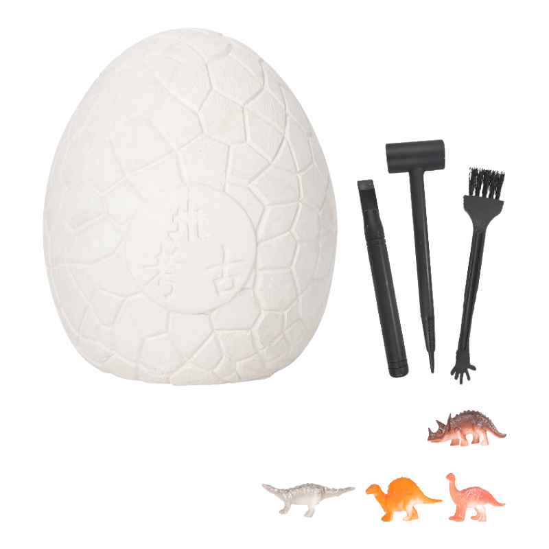 古欧儿童宝石考古挖掘玩具套装挖宝藏男女孩手工DIY科学实验生日礼物