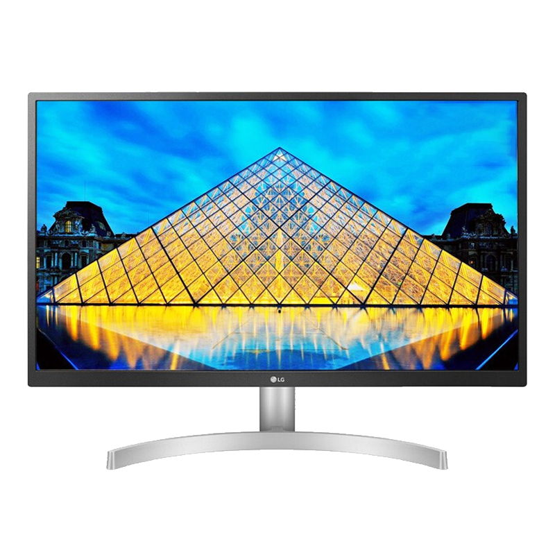 LG 27UL500 27英寸 HDR显示器4K IPS面板 图形设计绘图高清电脑液晶台式显示屏 PS5/xbox外接屏幕全高清HDMI接口