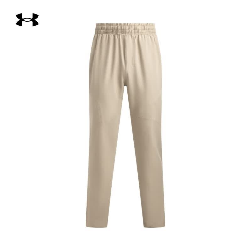 安德玛（Under Armour）25秋季新款Unstoppable自在系列男子收腿运动休闲长裤 卡其299 2XL (185)
