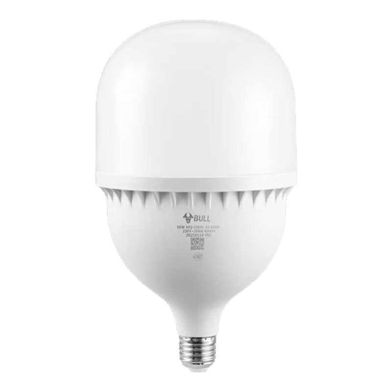 公牛节能灯泡led超亮护眼灯e27螺口灯泡家用卧室客厅室内照明电灯 公牛15w灯泡适用面积15-18平方 白光